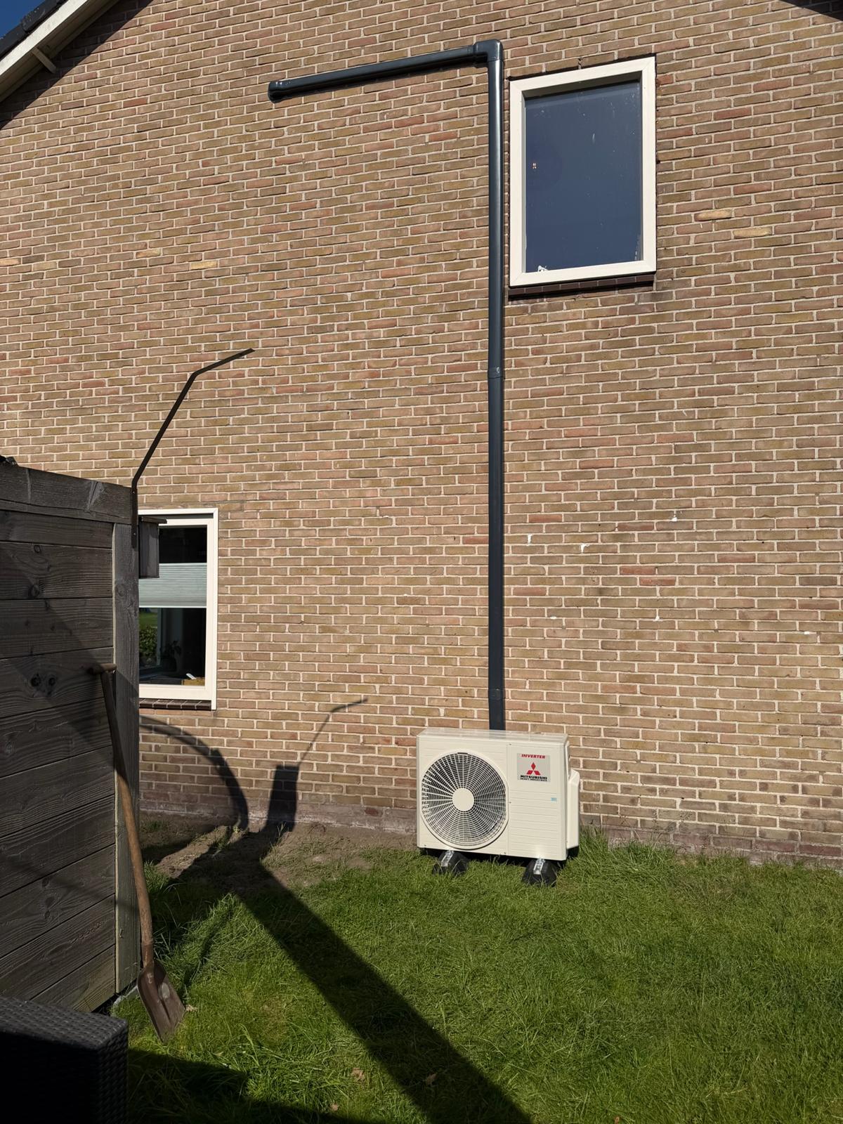 Daikin airco-installatie door Totaalbouw Roden